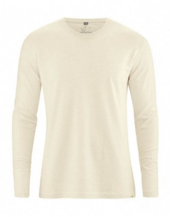 Basic Langarmshirt Herren...