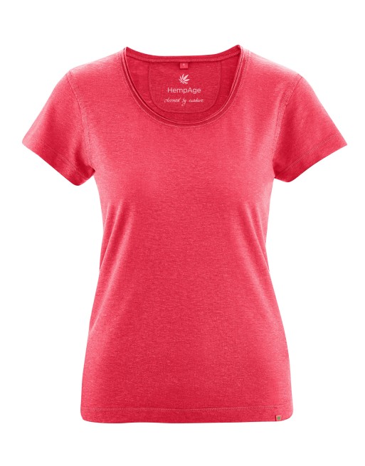 Luftiges T-Shirt Hanf/Biobaumwolle Normal Fit - magnolia [acd967bf510b32cdb78ffbf939d6fdbb]