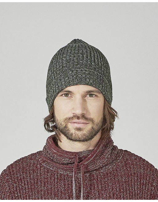 Seemanns-Strickmütze aus recycled Hanf/Biobaumwolle - melange [97a4091f8352ba4c2e4ad5863d65eda7]