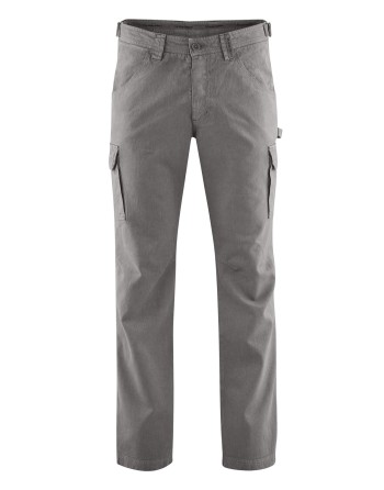 Robuste Cargohose aus Hanf/Biobaumwolle - asphalt [51e586345b025d080526f816fdd364ad]