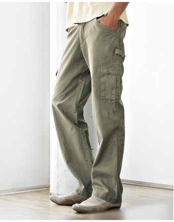 Robuste Cargohose aus Hanf/Biobaumwolle - asphalt [3f9070a28ccb4ceec0c105caf6cba7df]