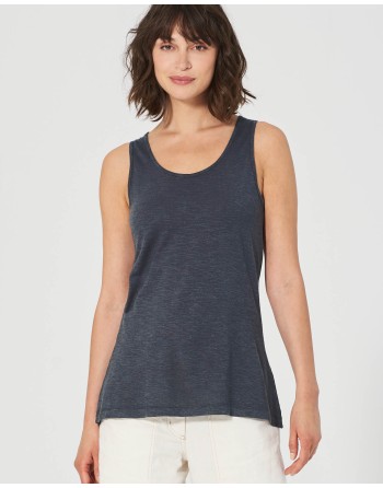 Lockeres Tank-Top Hanf/Biobaumwolle Damen Casual Fit - magnolia [9612f88deccfc0ae7146d4a8fd19d4f8]