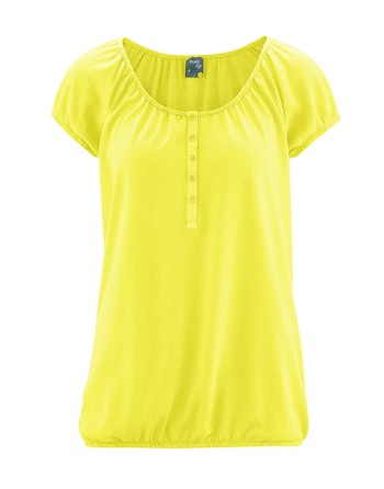 Feminines Blusenshirt Hanf/Biobaumwolle Casual Fit - citrus [f299599c99db963fa4fc496980409a2e]