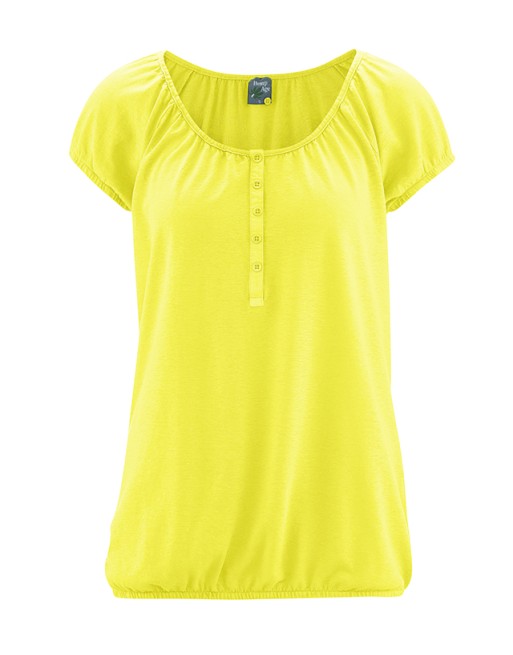 Feminines Blusenshirt Hanf/Biobaumwolle Casual Fit - citrus [f299599c99db963fa4fc496980409a2e]