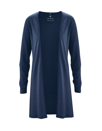 Leichte Jersey Jacke Hanf/Biobaumwolle Casual Fit - navy [8fef47da3776820c1157a9ecaec8b614]