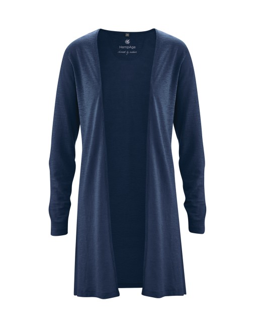 Leichte Jersey Jacke Hanf/Biobaumwolle Casual Fit - navy [8fef47da3776820c1157a9ecaec8b614]
