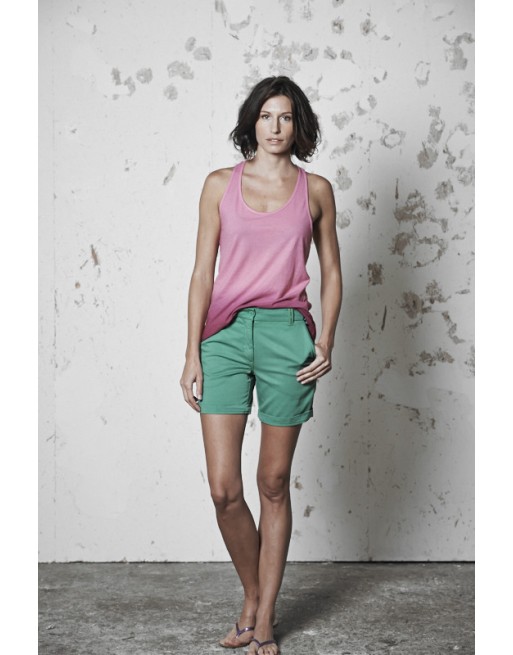 Damen Shorts Hanf/Biobaumwolle - turquoiseP [af471d869896976775438d111ddb2952]