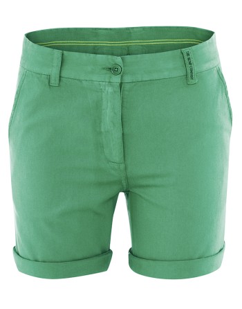 Damen Shorts Hanf/Biobaumwolle - smaragdP [2ba3cb7a10f5cad306dfc4411c49e083]