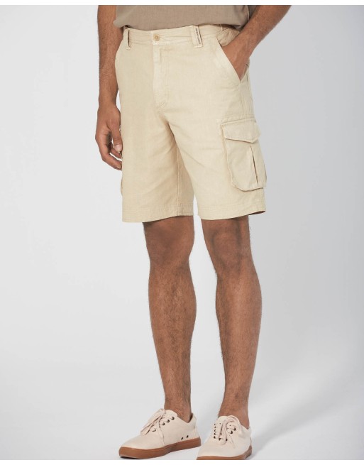 Solide Cargoshorts aus Hanf/Biobaumwolle - wave [5b7c42a1f5126ff016b55c0d5ff9eddf]