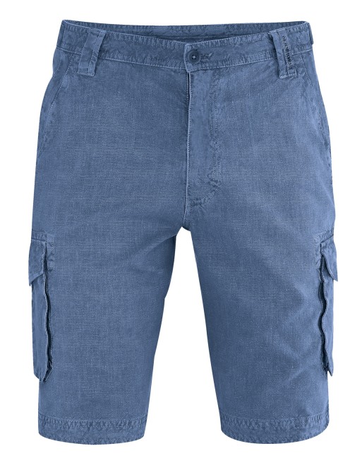 Solide Cargoshorts aus Hanf/Biobaumwolle - blueberry [3939dae459b76c23234a57fe94231b41]