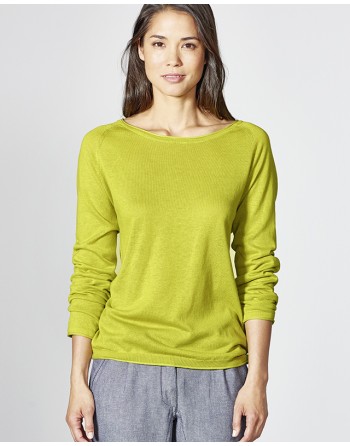 Raglan-Pullover Hanf/Biobaumwolle Normal Fit - tomato [f5d9f2ed04d255e2c2aab1769b502224]