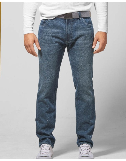 Blue Denim Jeans aus Hanf & Bio-Baumwolle - rinswash [6cc42287ffc07ea246467baf66696b39]