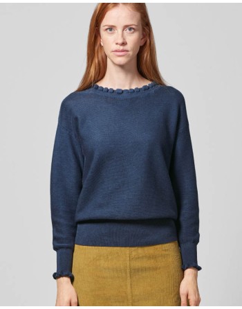 Edler Strickpullover Hanf/Biobaumwolle Normal Fit - cuvee [5a87392196ec6c6fb8a7c185f9658481]