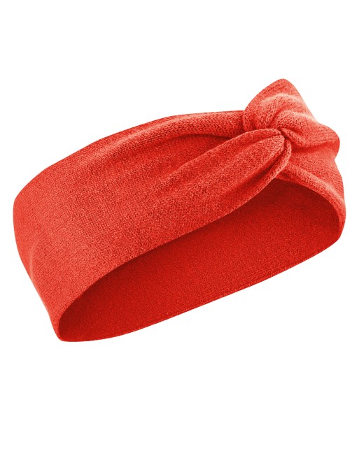 Wärmendes Stirnband recycled aus Hanf/Biobaumwolle Unisex - brick [47cf2d7c4ff1c025d9d05ce28f275a3e]