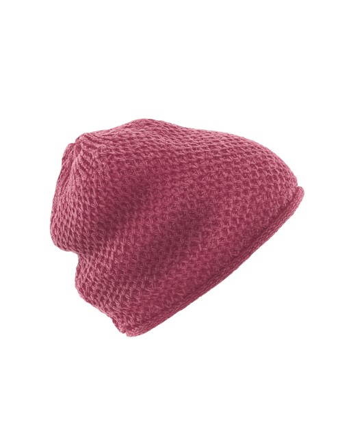 Legere Strick-Beanie aus Hanf & Bio-Baumwolle Unisex - tinto [8312f4ea1c8a84cabb991f7326dde5fa]