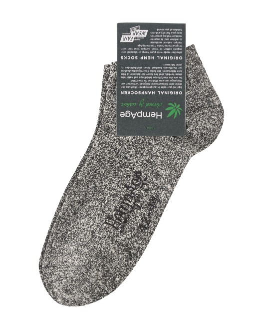 Ankle Socke Hanf/Biobaumwolle - melange [4142222ee26ae40c402d4ebe9a53bb34]