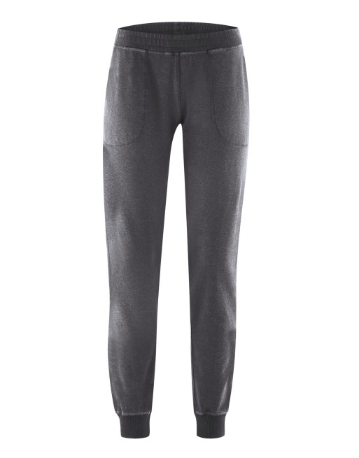 Yoga Jogginghose aus Hanf/Biobaumwolle - anthrazit [82e2749a07ee80b5a7407584cb375dff]
