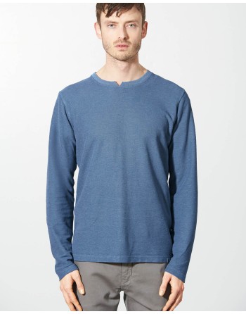Langarmshirt Slim Fit Hanf/Biobaumwolle Herren - peanut [93cbbaae7e78137a48f30838c2d0d9bb]