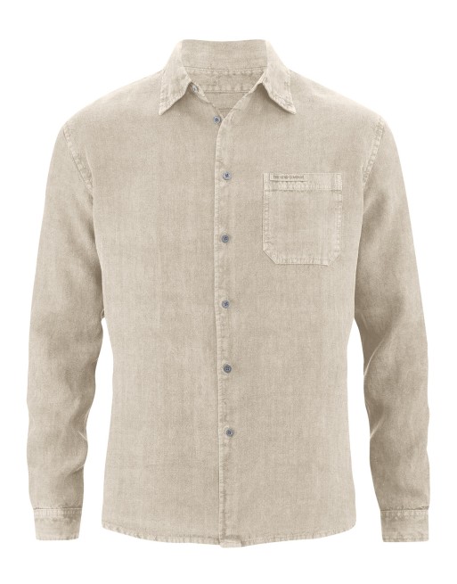 Lässiges 100% Hanf Hemd - Casual Fit - distelC [d94ac8adc2e7617d1c9edb0c31a25c13]