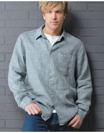 Lässiges 100% Hanf Hemd - Casual Fit - distelC [f6a3128d50893f77f6ea08624f9a37d7]