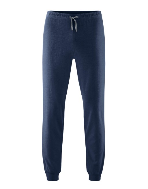 Komfortable Nacht- & Relax-Hose aus Hanf & Bio-Baumwolle - navy [73702020e29ca44a5aea6cec5fad4112]
