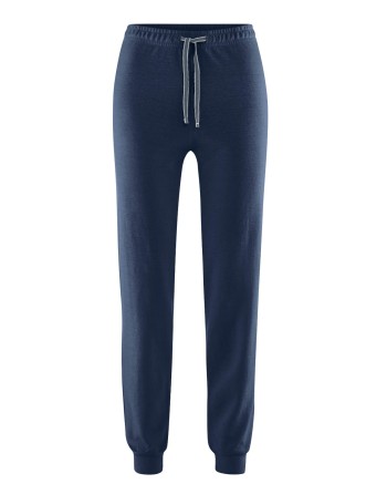 Komfortable Nacht- & Relax-Hose aus Hanf & Bio-Baumwolle - navy [435a115c1f6d173db3a93466e3ec9365]