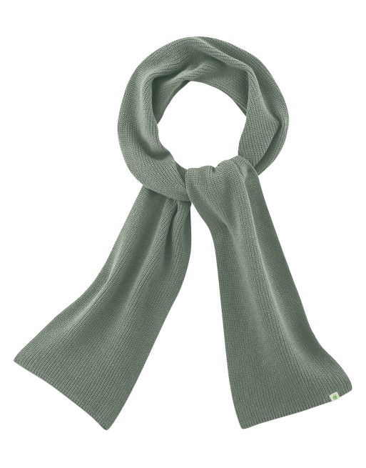 HempAge Monochromer Schal aus Hanf & Bio-Baumwolle – Unisex - thyme [d80b4c8e1c506ebb81ccf80b0abb69a3]