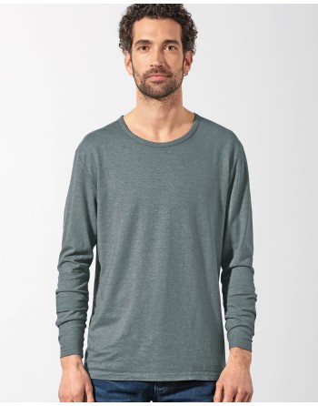 Klassisches Langarmshirt Hanf/Biobaumwolle Normal Fit - gobi [a0e9a9fde5f62b0359cf91f264cff257]