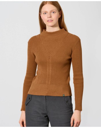 Femininer Pullover Hanf/Biobaumwolle Slim Fit - navy [ea42622bb15ba2278286095865369b22]