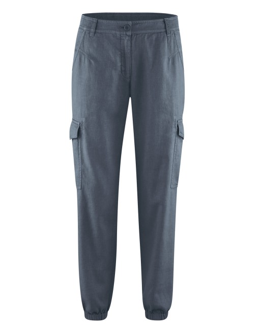 Sportliche Cargohose Hanf/Biobaumwolle - dark [49010d0df5cf026f1a37bafc16948f36]