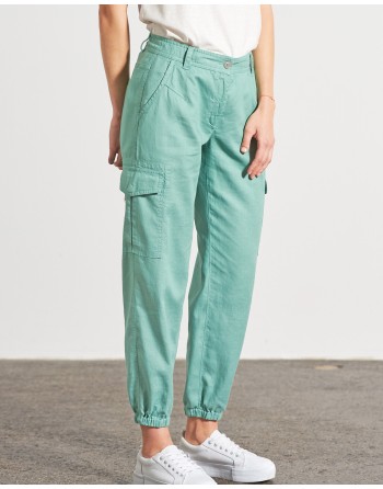 Sportliche Cargohose Hanf/Biobaumwolle - dark [084bb15464d9079f5fc46f80ebc87588]