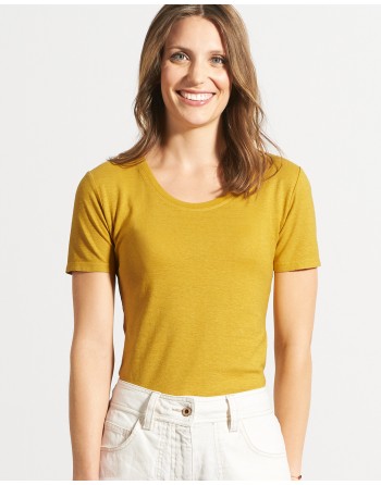 Slim fit Damen T-Shirt Hanf/Biobaumwolle - black [6c3d1e972a6ee607a00f08522de4ce02]