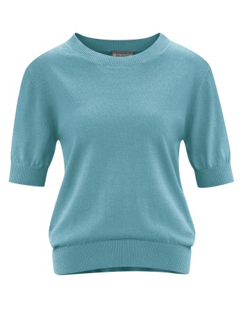 Halbarmpullover Hanf/Biobaumwolle Normal Fit - wave [f5823c89fe8adb4c450930ede93e7792]