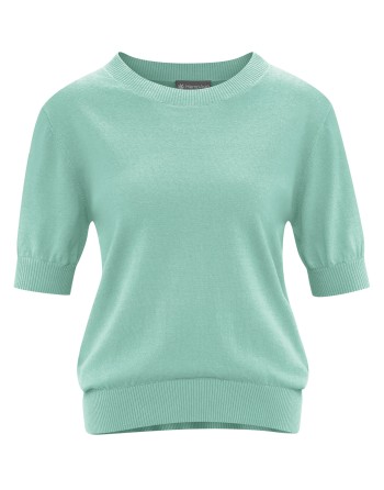 Halbarmpullover Hanf/Biobaumwolle Normal Fit - sage [d7d0f87dfa371a460bb0337c96827d2b]