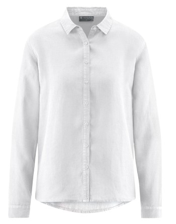 Reine 100% Hanfbluse - Casual Fit - white [3b2f173c82ec50a284c259434c2c0b77]