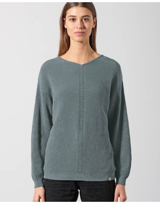 Zeitloser Pullover Hanf/Biobaumwolle Normal Fit - navy [1863ecd4d88629a959816a63832ac4f1]
