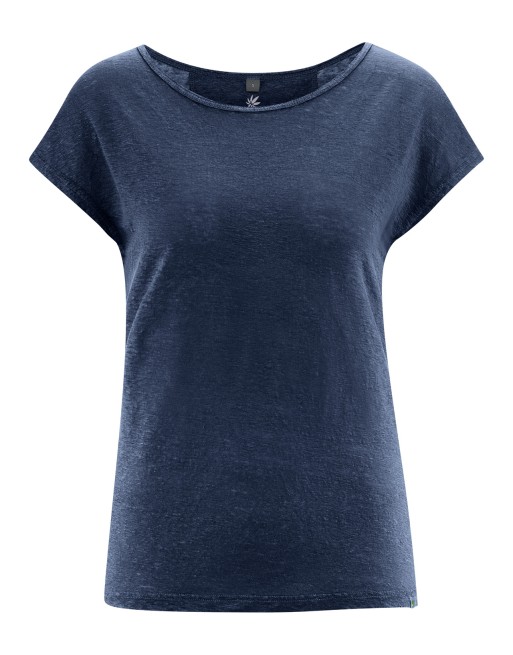 Reines 100% Hanf T-Shirt Normal Fit - navy [d36fad99aca99db7b3c619ee686a0ab6]