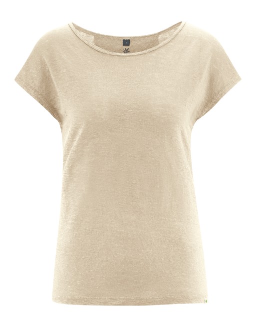 Reines 100% Hanf T-Shirt Normal Fit - gobi [aeaa65bb7788b88e3fd09afa0fb6987c]