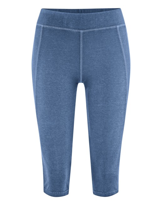Yoga-Leggings aus Hanf & Bio-Baumwolle - blueberry [1403616107b5ad245320a0d32682b0d6]