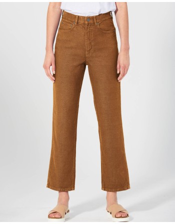 Highrise Jeans Damen Hanf/Biobaumwolle - nature [e837b9cb436b0fec67beed8c5246d9f3]