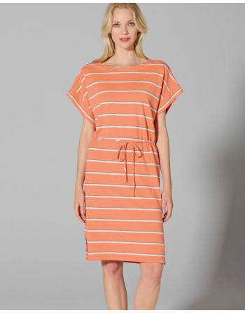 Streifen Kleid aus Hanf/Biobaumwolle - Casual Fit - dust-water-nature [933cbb06332287921adb24c57e978cb2]