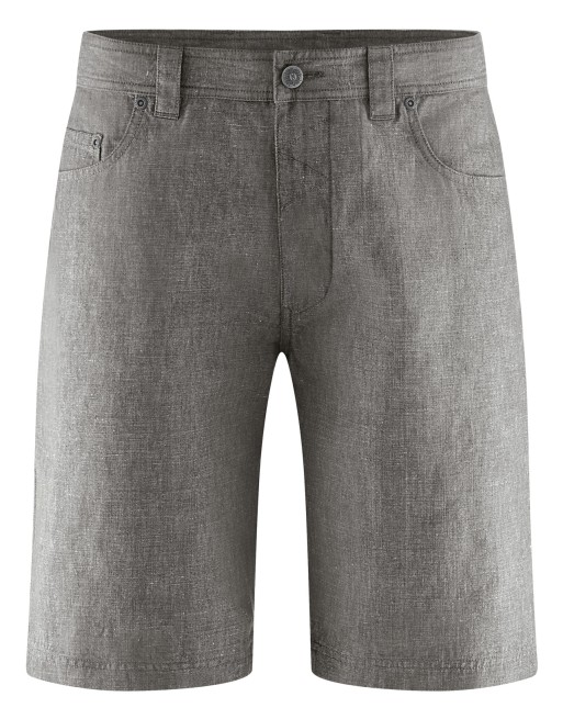 Moderne Shorts aus Hanf/Biobaumwolle - asphalt [a8c153d916b2d11d1e8f7d2d8fc0a16e]