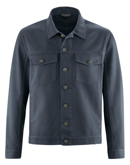 Jeans Jacke Hanf/Biobaumwolle Normal Fit - dark [f2adc2361765695c7b25cee3773b72af]