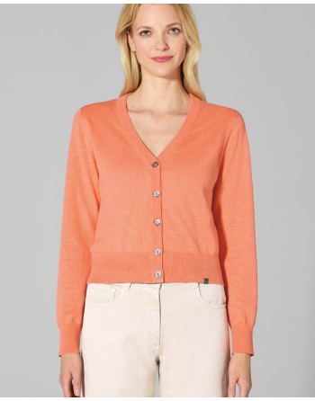 HempAge Kurzer Cardigan Hanf/Biobaumwolle Slim Fit - navy [8691d0a1b4bd782988eb93a67be097d9]