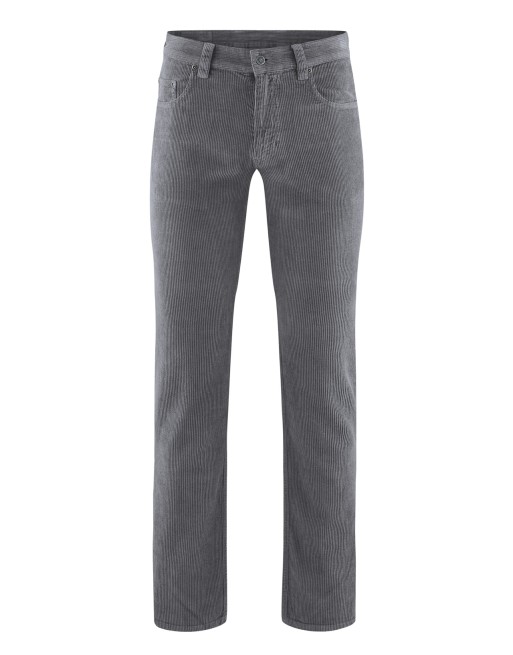 Herren Cordhose aus Hanf/Biobaumwolle - shale [39721be7dbf966633aef3bbecd51db42]