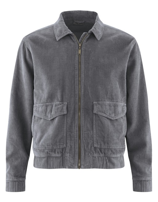 Lässige Cordjacke Hanf/Biobaumwolle - Normal Fit - shale [1e5b94f048761ca55f84e2e01800df65]