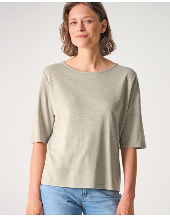 Halbarm T-Shirt Hanf/Biobaumwolle Casual Fit - black [b2977e8972e9ab5208054ccfda0c7f29]