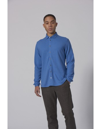 Slubjersey Hemd aus Hanf/Biobaumwolle Slim Fit - shale [84188fa3640edbc8d4a9559be8afccec]