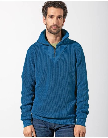 Kerniger Troyer L aus Hanf/Biobaumwolle - Normal Fit - sea [b157237d1b5f9b0c6c58dba42c0c8c9f]