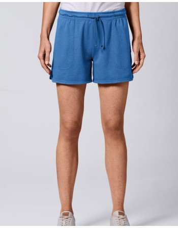 Shorts aus Piqué-Jersey mit elastischem Bund aus Hanf/Bio-Baumwolle - magnolia [a8df06e4378ed6562af04b3732a2dcd0]
